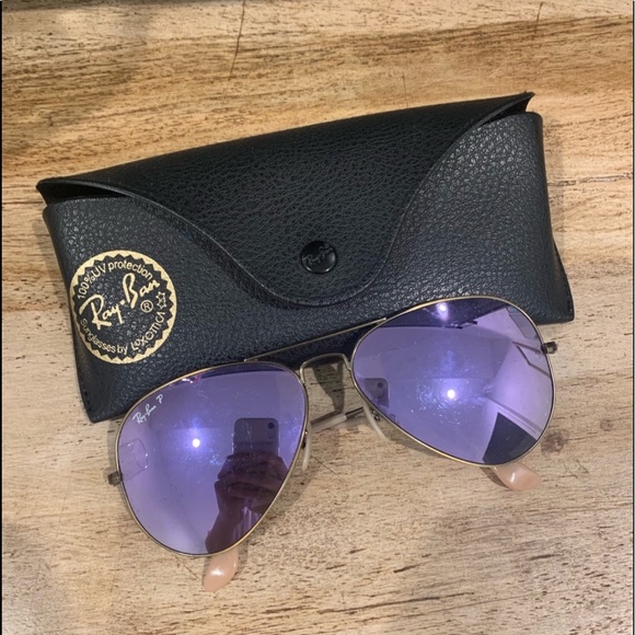 Ray-Ban Accessories - Purple Aviator ray bans